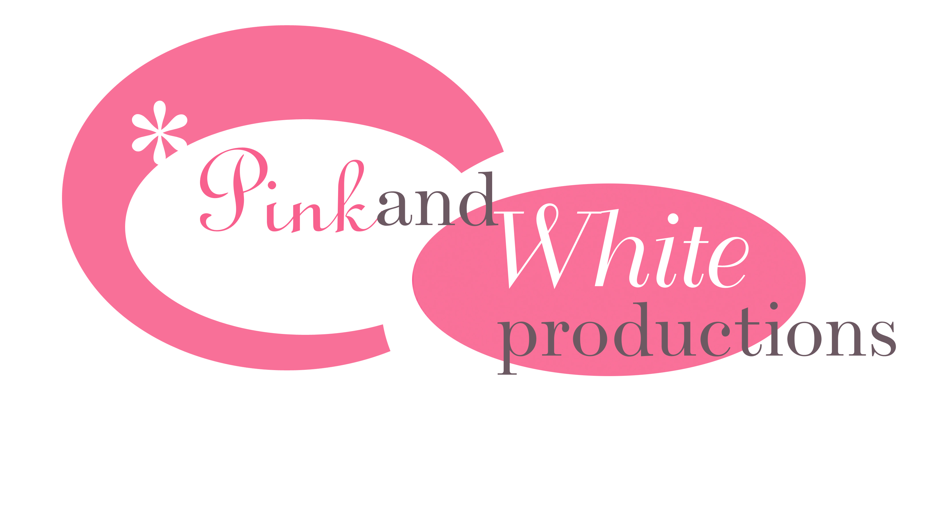 Pink and White Productions Logo